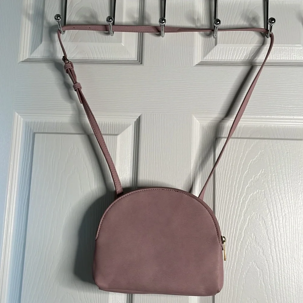 Anthropologie Pastel Half moon crossbody handbag - Picture 5 of 5